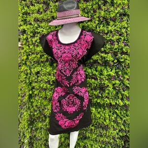 Susana Embroidered Mini Dress